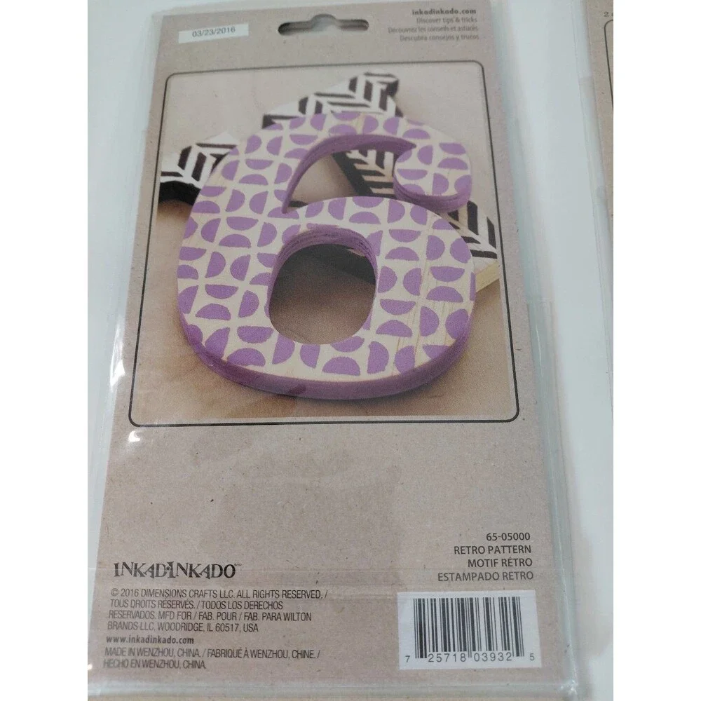 Inkadorinkado Crafting Lot: Unmounted Stamps, Sticky Stencils, Carving Transfers